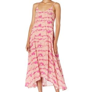 JOHNNY WAS WORKSHOP size small tie die embroidered dress